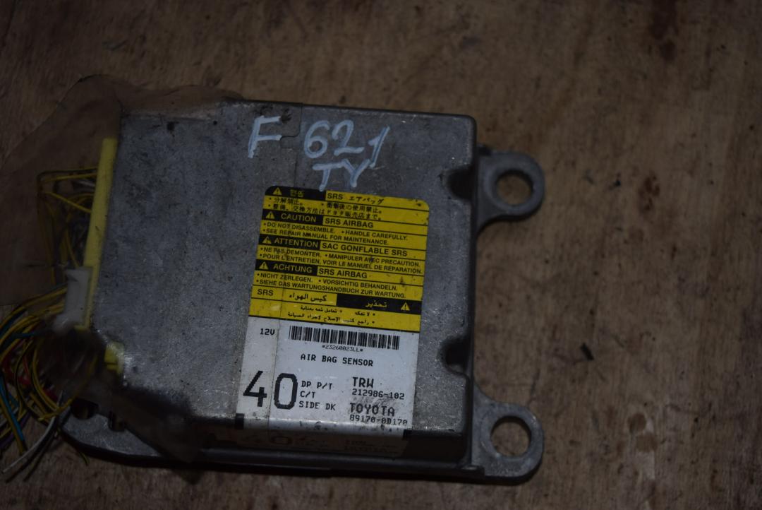 блок AirBag Toyota Yaris XP9 2007, 1.4 л., 1ND-TV, дизель, МКПП, хетчбэк 5 дв., правый руль, 891700D170, 212986102 - фото №1