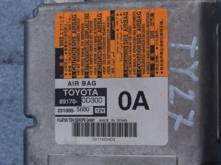 блок AirBag Toyota Yaris 3 поколение XP130 2014, 1.4 л., D-4D, 1ND-TV, дизель, МКПП, хетчбэк 5 дв., передний привод, правый руль, 891700D300