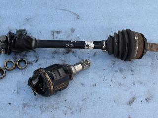полуось передняя левая (приводной вал, ШРУС) Toyota Yaris 3 поколение XP130 2014, 1.4 л., D-4D, 1ND-TV, дизель, МКПП, хетчбэк 5 дв., передний привод, правый руль, 434200D331B