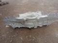 задняя часть кузова (тазик) Toyota Yaris XP9 2007, 1.4 л., D-4D, 1ND-TV, дизель, МКПП, серый, хетчбэк 3 дв., правый руль - фото №3