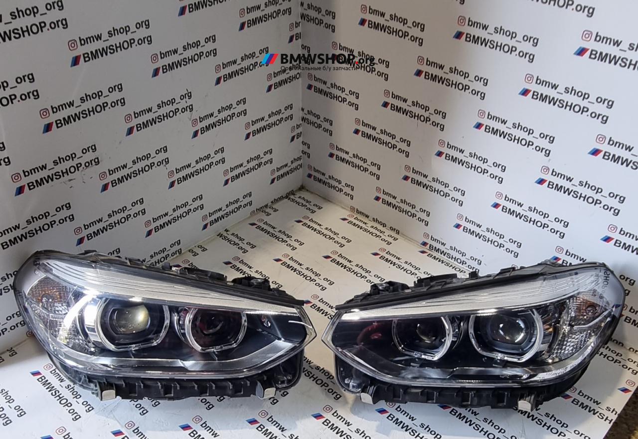 фара BMW X3 G01 2019, 2.0 л., дизель, АКПП, правый руль, 8739649, 8739650 - фото №1
