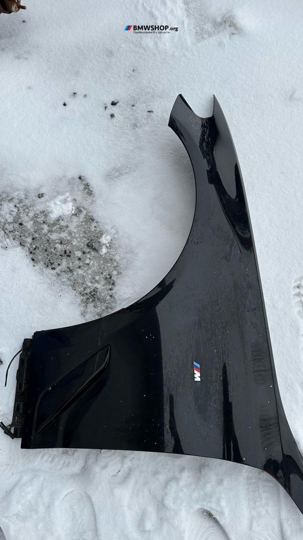 крыло переднее левое BMW 5 серия G30/G31 G30 2019, 2.0 л., B47 D20 B, дизель, АКПП, blue-stone metallic (0c2y), седан, задний привод, правый руль, 41007443689 - фото №1