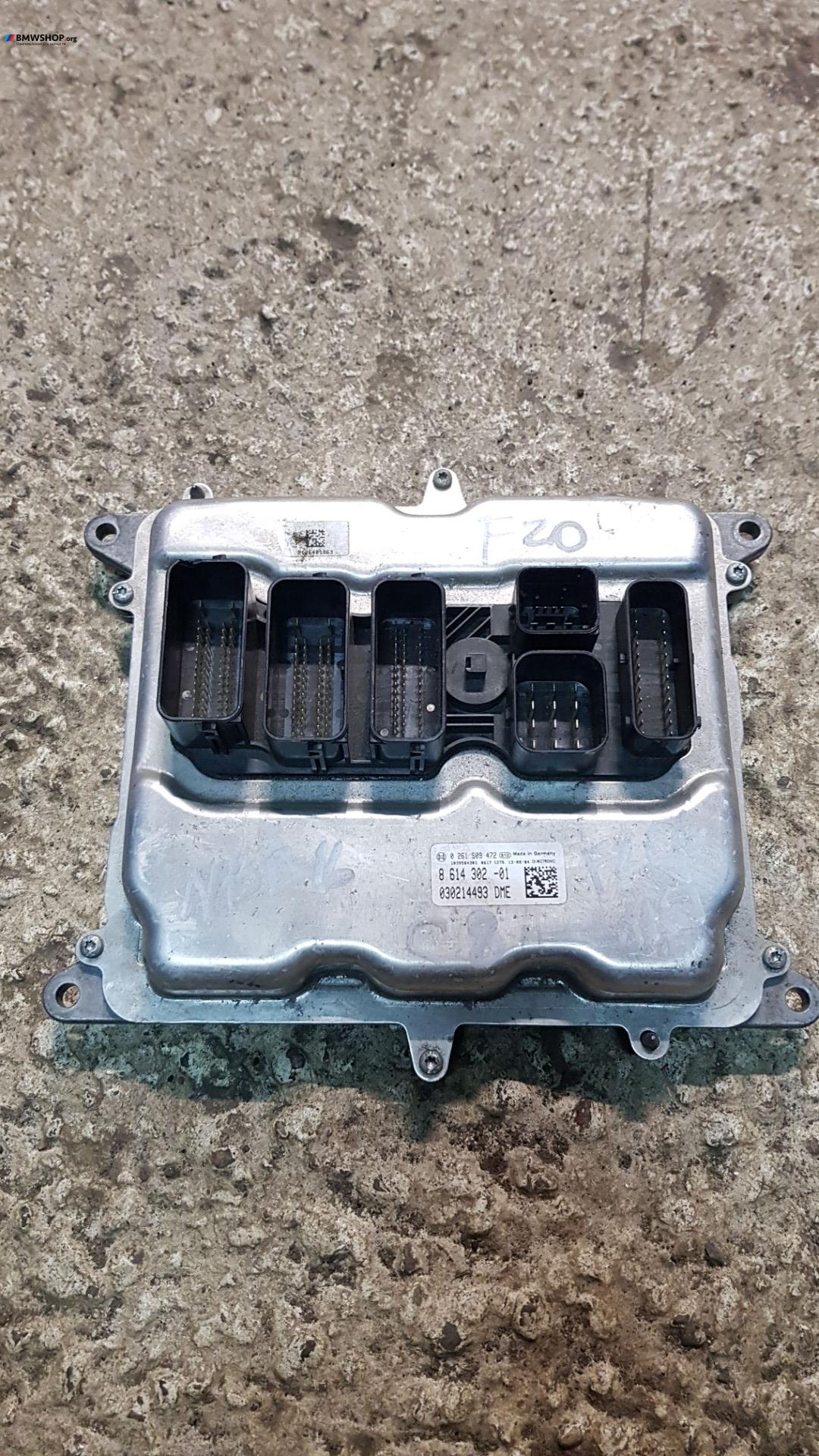 блок управления двигателем BMW 1 серия F20/F21 2014, 1.6 л., N13 B16 A, бензин, АКПП, хетчбэк 5 дв., 12148614302 - фото №1