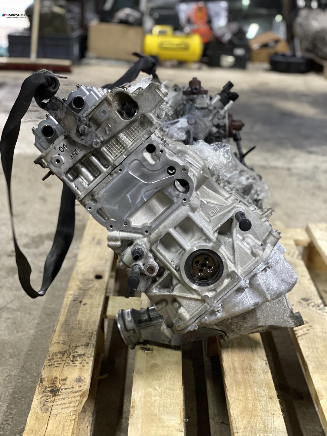 двигатель BMW X5 G05 2019, 3.0 л., B57 D30 A, дизель, АКПП, black-sapphire metallic (475), внедорожник 5 дв., правый руль, 11002455913 - фото №1