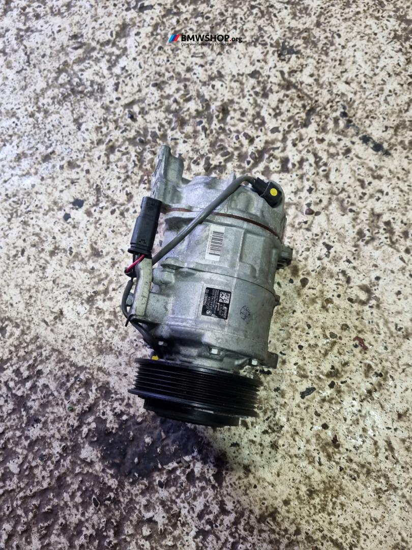 компрессор кондиционера BMW 3 серия G20 2021, 3.0 л., B58B30, бензин, АКПП, а96, седан, полный привод, правый руль, 7948807 - фото №1