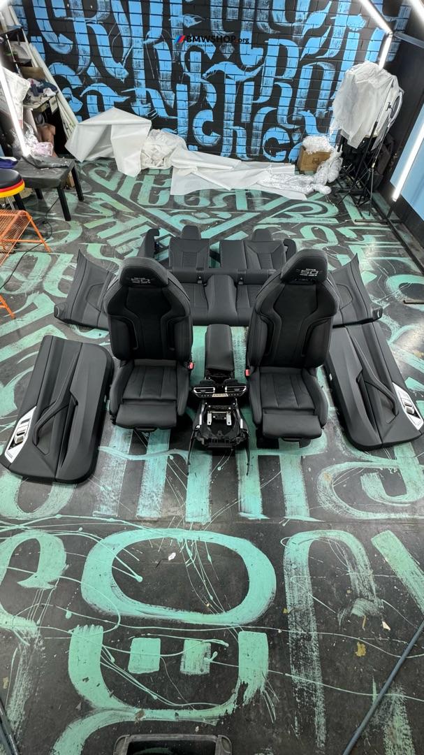 салон (комплект сидений) BMW M4 G82/G83 G82 2022, 3.0 л., S58B30A, бензин, АКПП, c17 brands-hatch-grey metallic, купе, задний привод, 7858150, 7993768 - фото №1
