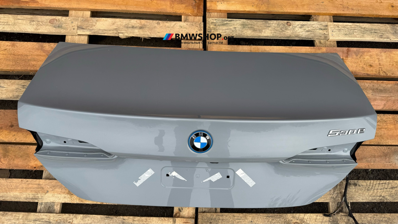 крышка багажника (дверь 3-5) BMW 5 серия G60 2023, 2.0 л., B48B20V, бензин, АКПП, c4p brooklyn grau metallic, седан, задний привод, правый руль, 9626986 - фото №1