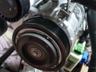 компрессор кондиционера BMW 4 серия F32/F33 [рестайлинг] 2020, 2.0 л., B47 D20 A, дизель, АКПП, 9299328