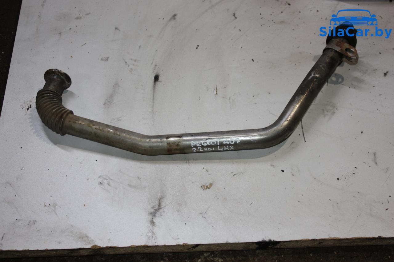 трубка системы рециркуляции EGR Peugeot 607 1 поколение 2000, 2.2 л., дизель - фото №1