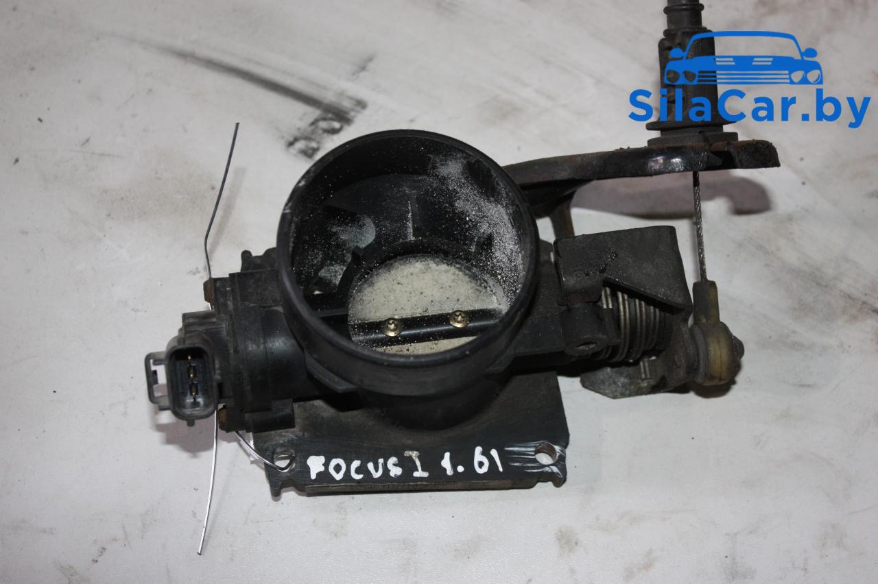 заслонка дроссельная Ford Focus 1 поколение 2000, 1.6 л., FYDB, бензин, XS4ULC - фото №1