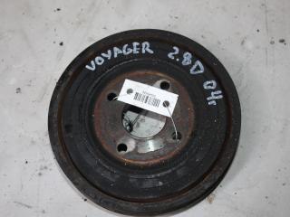шкив коленвала Chrysler Voyager 4 поколение 2004, 2.8 л., дизель