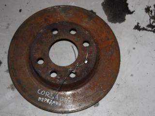 диск тормозной передний Opel Corsa C 2002
