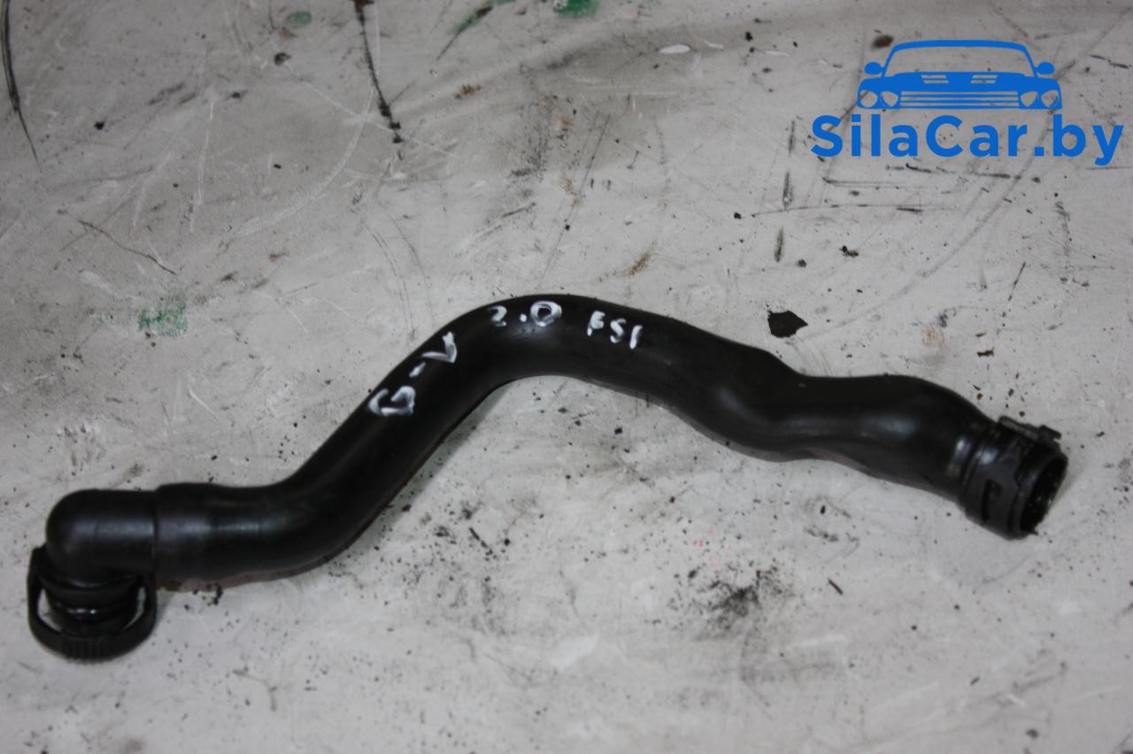 патрубок вентиляции картера Volkswagen Golf 5 поколение 2003, 2.0 л., бензин - фото №1
