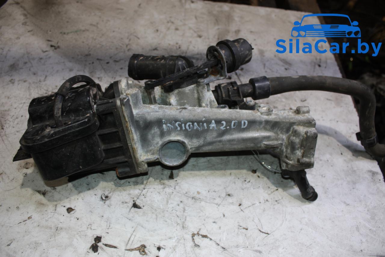 охладитель EGR / Радиатор EGR Opel Insignia 1 поколение (A) 2009, 2.0 л., дизель, 0705592, 55567995 - фото №1