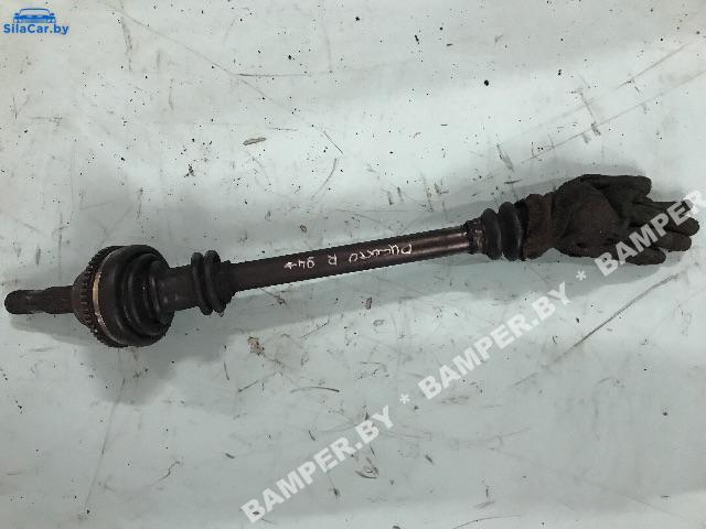 полуось передняя левая (приводной вал, ШРУС) Fiat Ducato 2 поколение 1995, 2.5 л., дизель - фото №1