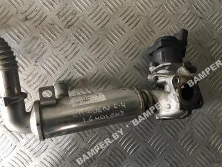 охладитель EGR / Радиатор EGR Citroen C4 1 поколение 2007, 1.6 л., 9HX (DV6ATED4), дизель, купе