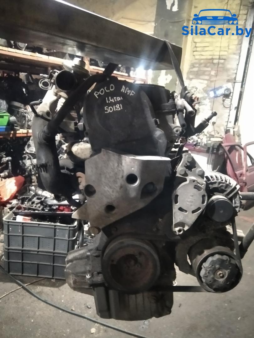 двигатель Volkswagen Polo 4 поколение (2001 - 2005), 1.4 л., дизель, AMF - фото №1