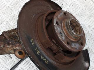 ступица передняя левая Volkswagen Touareg 1 поколение 2005, 2.5 л., дизель, МКПП