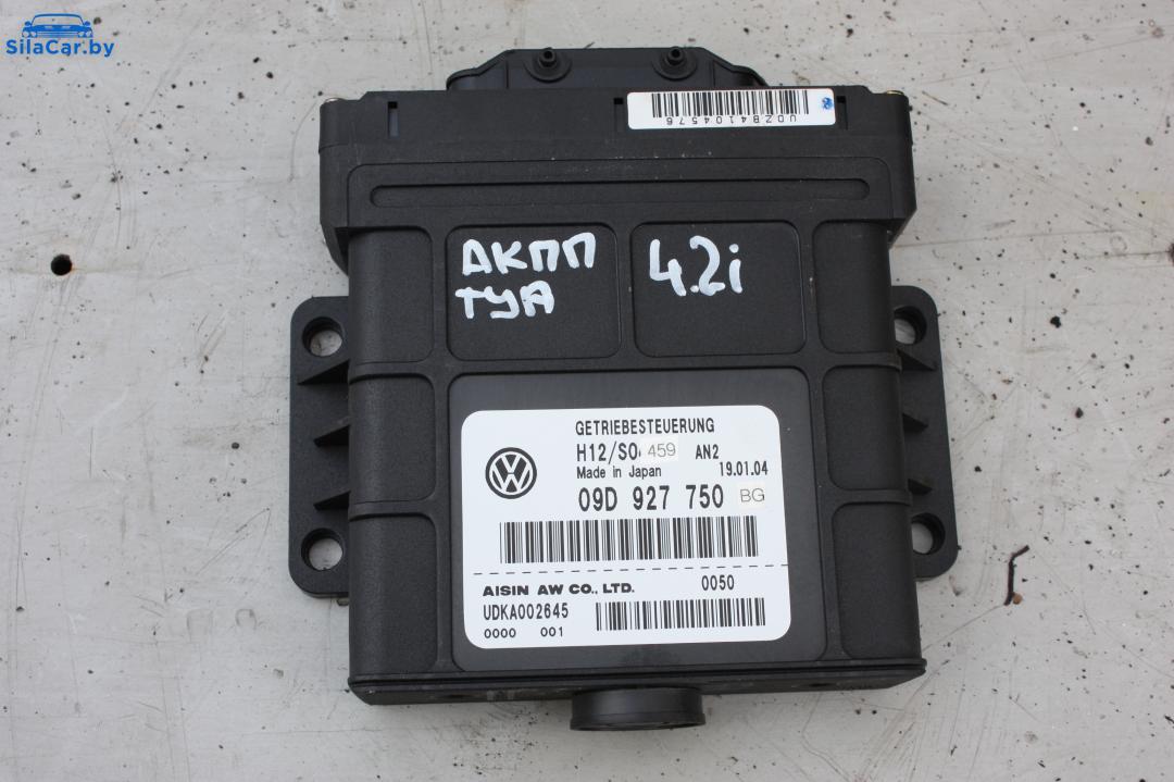 блок управления АКПП Volkswagen Touareg 1 поколение 2004, 4.2 л., бензин, АКПП - фото №1