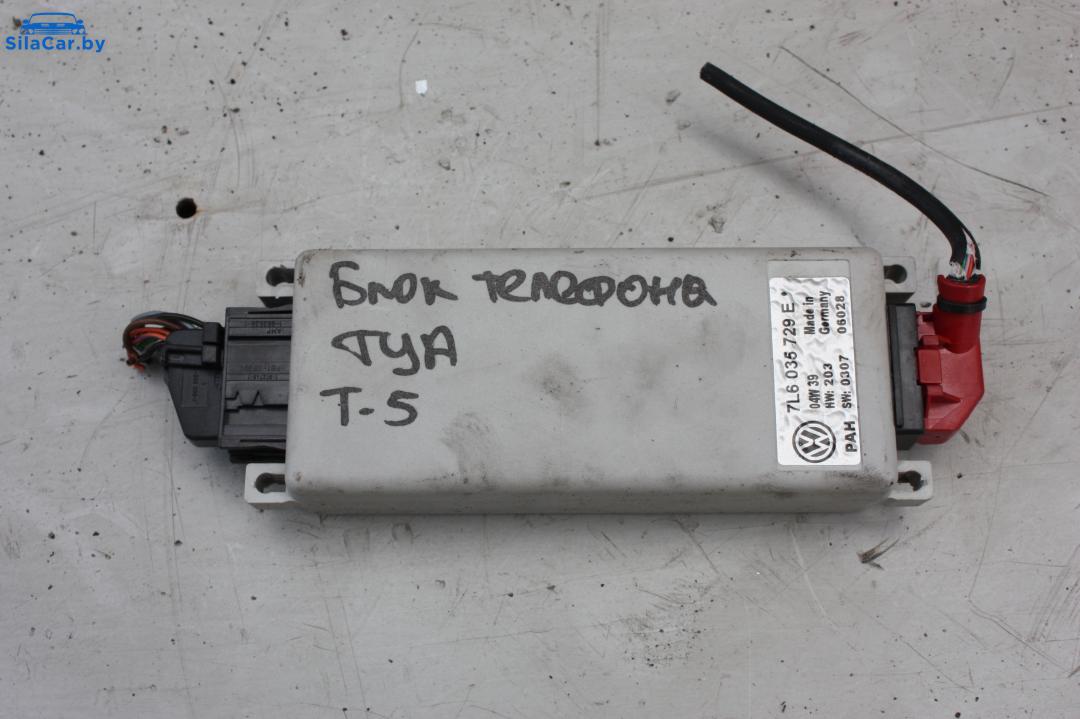 блок управления телефоном Volkswagen Touareg 1 поколение 2005 - фото №1