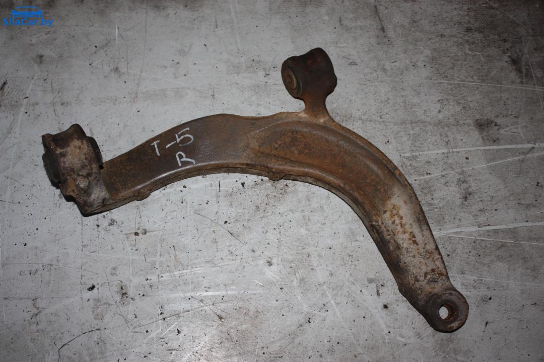 рычаг передний правый Volkswagen Caravelle T5 2007, 2.5 л., BNZ, дизель, МКПП - фото №1