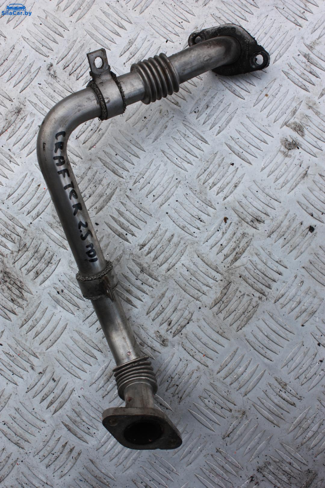 трубка системы рециркуляции EGR Volkswagen Crafter 1 поколение 2007, 2.5 л., BJK, дизель, BJK - фото №1