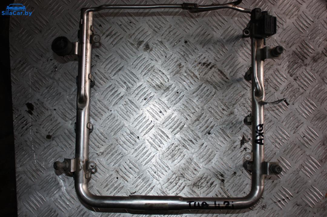 форсунка Volkswagen Touareg 1 поколение 2004, 4.2 л., AXQ, бензин, АКПП, AXQ - фото №1