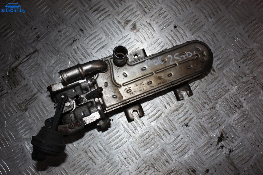 охладитель EGR / Радиатор EGR Volkswagen Touareg 1 поколение 2004, 2.5 л., BAC, дизель, АКПП, BAC - фото №1