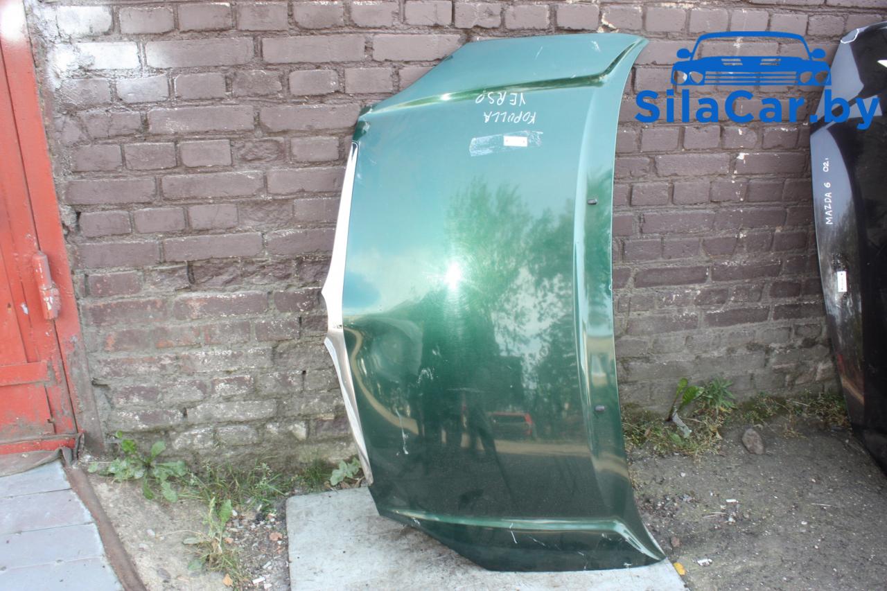 капот Toyota Corolla Verso 1 поколение E121 (2001 - 2004) - фото №1