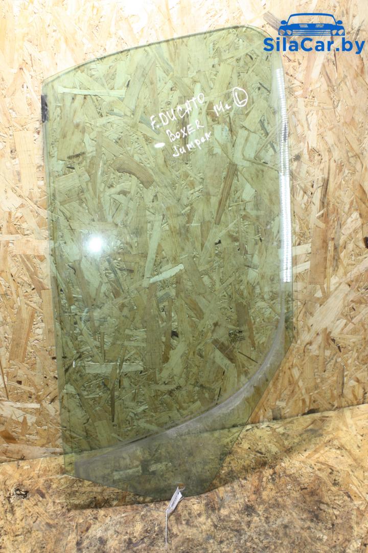 стекло двери передней левой Fiat Ducato 3 поколение (2006 - 2014) - фото №1