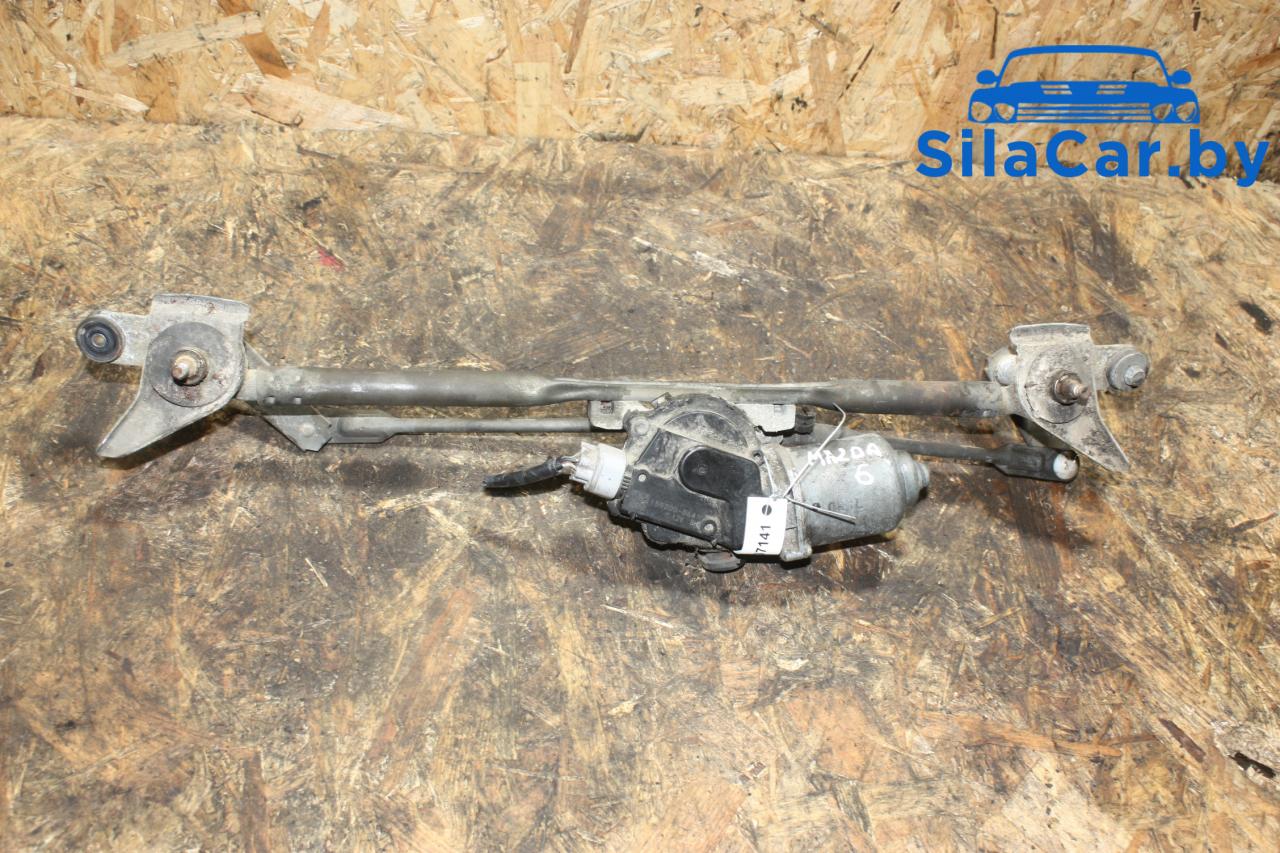 механизм стеклоочистителя (трапеция дворников) Mazda 6 GG (2002 - 2005), 1593000641 - фото №1