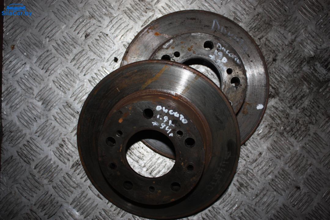 диск тормозной передний Fiat Ducato 2 поколение 1993 - фото №1