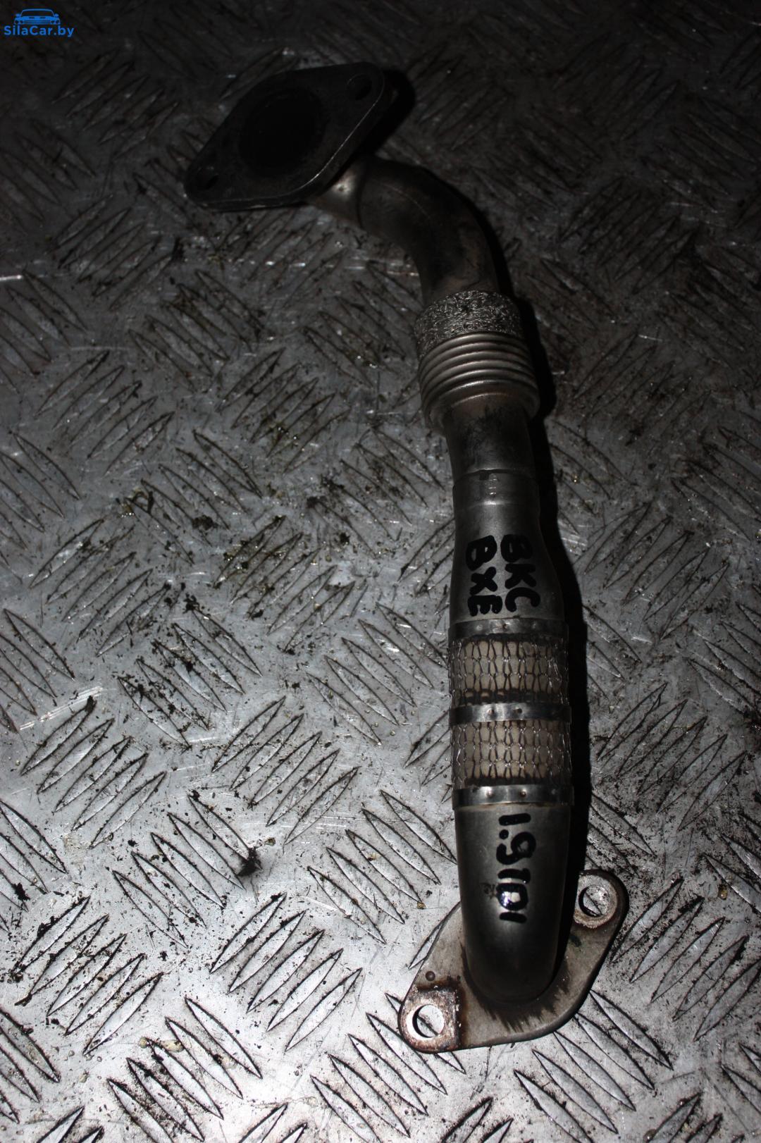 трубка системы рециркуляции EGR Volkswagen Touran 1 поколение 2006, 1.9 л., BXE, дизель - фото №1