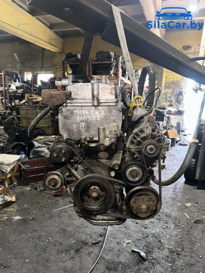 двигатель Nissan Micra 3 поколение (K12) 2004, 1.2 л., CR12DE, бензин, МКПП, CR12 - фото №1