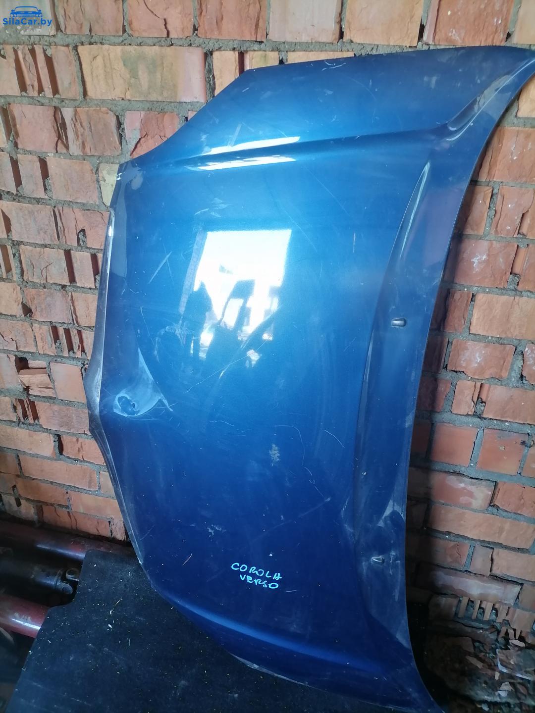 капот Toyota Corolla Verso 1 поколение E121 2001 - фото №1