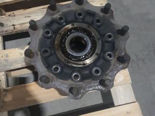 ступица передняя Mercedes-Benz Axor 1 поколение [рестайлинг] 2004, 12.0 л., OM 457.910, дизель, МКПП, 9423341501, 9423341201