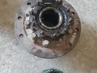 ступица задняя Scania 5-Series 2005, 11.7 л., DC 12.14, дизель, МКПП, 1382884, 1386946, 1524625