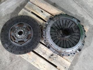 комплект сцепления Volvo FH 2 поколение 2003, 12.1 л., D12D460, дизель, МКПП, 1878006129, 3483034035