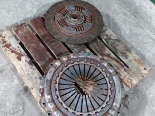 комплект сцепления Volvo FM 3 поколение 2015, 10.8 л., D11K410, дизель, АКПП, 3482001310, 1878007170, 85013713, 85013714