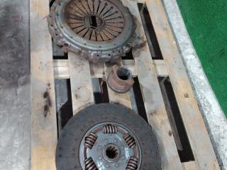 комплект сцепления MAN TGA 1 поколение 2002, 12.8 л., D 2876 LF 04, дизель, МКПП, 3151000034, 3482000246, 81303050219, 81305500110, 1878002139, 81303010630