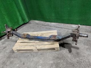 балка подвески передняя (подрамник) MAN TGA 1 поколение 2005, 10.5 л., D 2066 LF 01, дизель, АКПП, 81442016268, 81442016267, 81442016291, 81442016292, 81441010173, 81441010245, 81441010251, 81442016367, 81442016368