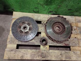 комплект сцепления DAF XF 105 1 поколение 2008, 12.9 л., MX 300, дизель, МКПП, белый, 1665428, 1685707, 1664346