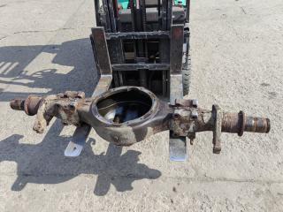 Чулок (картер) заднего моста MAN TGA 1 поколение 2002, 12.8 л., D 2876 LF 04, дизель, МКПП, 81354015484, 81350037320