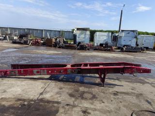 рама DAF XF 106 1 поколение 2018, дизель, АКПП, правый руль, 1892657, 2128799, 2128800