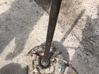 полуось (приводной вал, ШРУС) Hyundai Terracan 1 поколение [рестайлинг] 2007, 2.9 л., дизель, АКПП