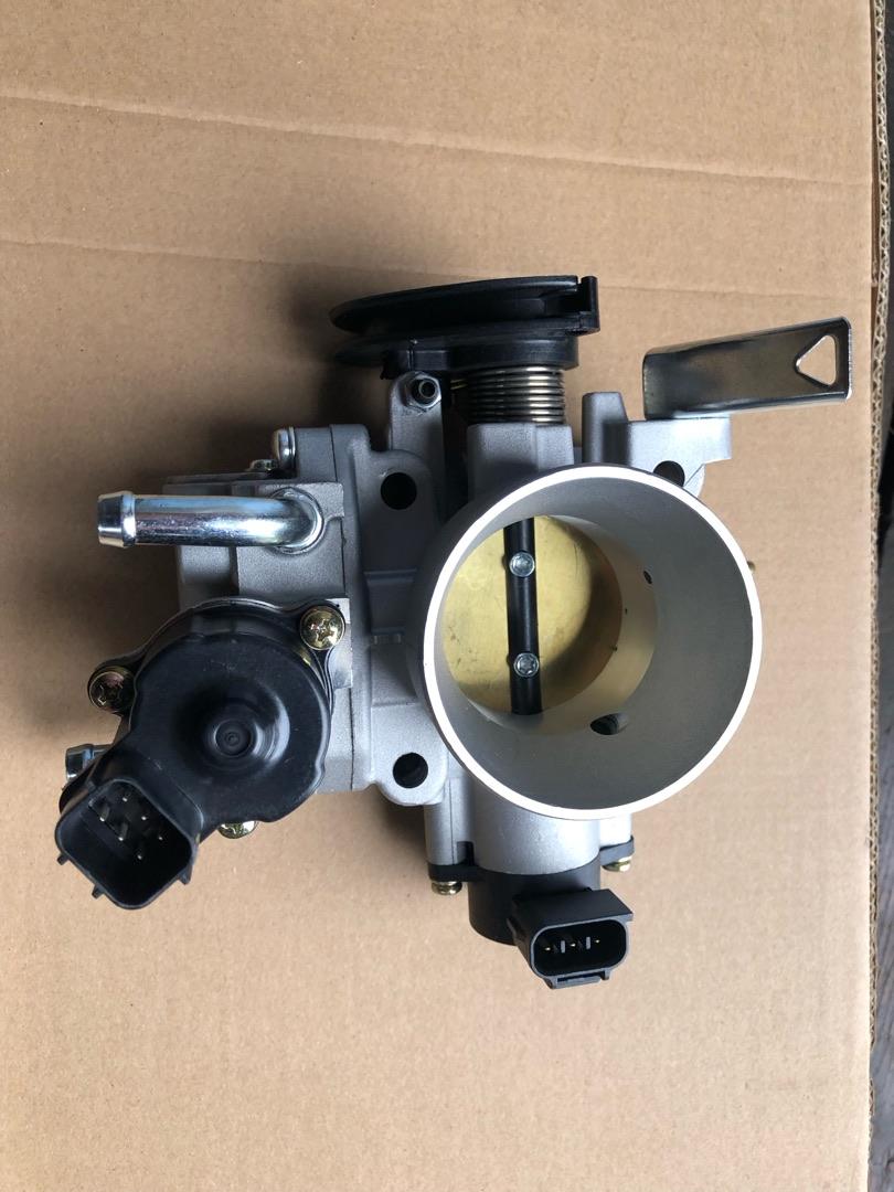 заслонка дроссельная Mitsubishi Lancer 9 поколение 2007, 1.6 л., 4G18, бензин, седан, MD615660 - фото №1