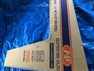 крыло переднее левое Renault Logan 1 поколение 2009, 631017626R, 6001549971