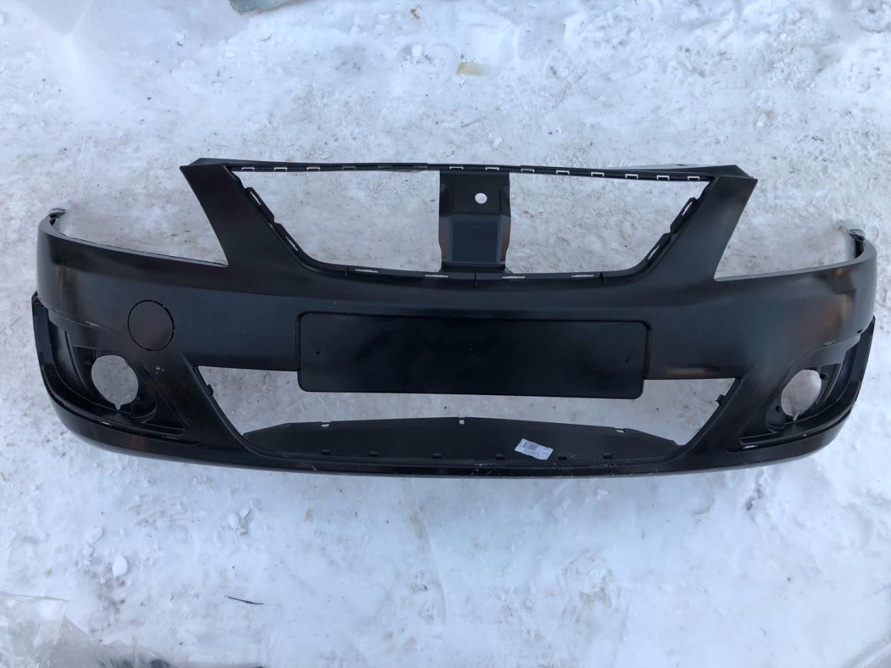 бампер передний Lada Largus 1 поколение (2012 - 2026) - фото №1