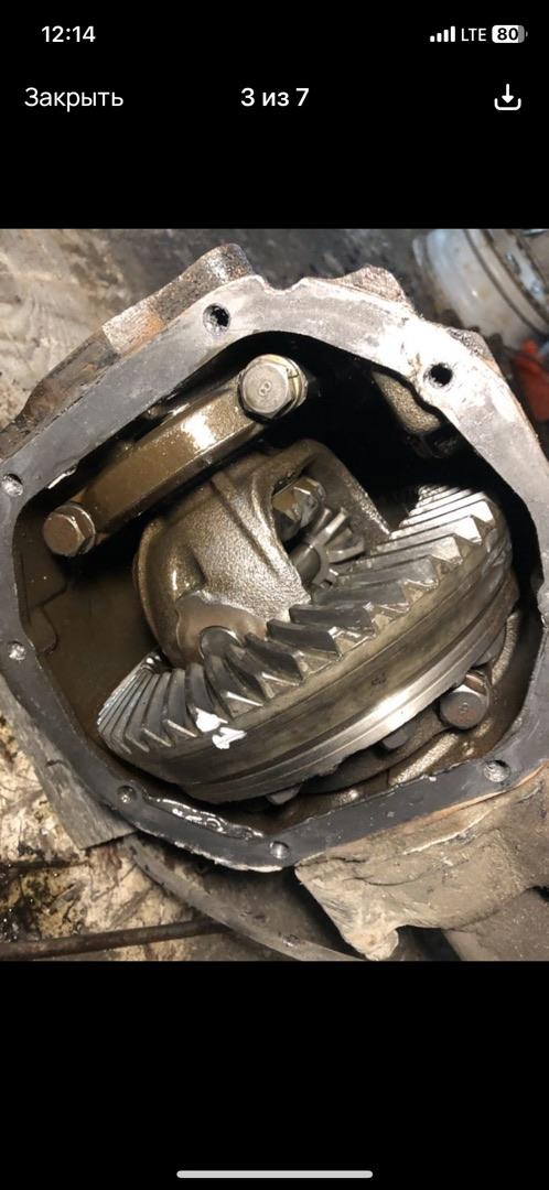 редуктор переднего моста Mitsubishi Montero 3 поколение 2002, 3.5 л., бензин, MR548645 - фото №1