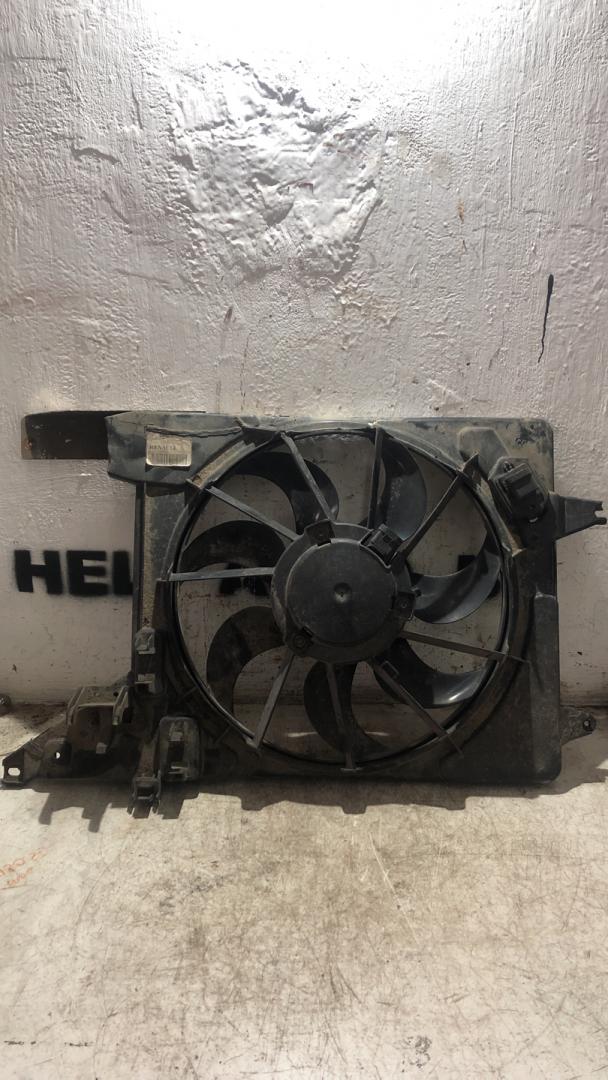 вентилятор радиатора Renault Scenic 1 поколение 1997, 1.6 л., бензин - фото №1